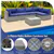6-Piece Outdoor Seating Set - Navy