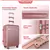 IMGadgets Go Luggage Set (3 pc)  TSA-Approved Lock  Gold