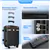 IMGadgets Go Luggage Set (3 pc)  TSA-Approved Lock  Black