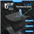 IMGadgets Go Luggage Set (3 pc)  TSA-Approved Lock  Black