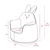 Kids Pink Cozy Bunny Rabbit Lounge Chair Sofa
