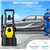 Electric Pressure Washer, 2000 PSI, 1.65 GPM,30 ft Hose Reel, 5 Nozzle
