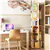 6 Tier 360° Rotating Stackable Shelves Bookshelf Organizer (Wood)