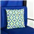 Wicker Patio Set with Retractable Canopy Pergola - Blue