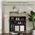 Storage Cabinet with Rattan Doors, Shoe Rack Organizer with Top Drawer