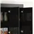Storage Buffet Cabinet with High Gloss Finish - Black