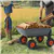 600 lb Utility Dump Wagon – 2-in-1 Handle, 10' Tires