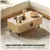 40 Inch Coffee Table with Storage