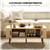40 Inch Coffee Table with Storage