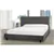 Full Mattress & Bed Frame Bundle:Complete Comfort Package -Navy BLUE