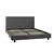 Full Mattress & Bed Frame Bundle:Complete Comfort Package -Navy BLUE