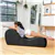 Compression Sofa - Ergonomic Velvet Chaise Lounge for Yoga, Relaxation