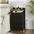2-Piece Nightstand Set Each 3 Drawers with USB Charging & LED Light