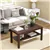 2 Tier Coffee TableSide Table and Storage Shelf Living Room Office
