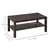 2 Tier Coffee TableSide Table and Storage Shelf Living Room Office