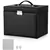 20-Compartment Leather Multi-Layer Jewelry Box for Earrings & Rings.