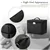 20-Compartment Leather Multi-Layer Jewelry Box for Earrings & Rings.