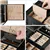 20-Compartment Leather Multi-Layer Jewelry Box for Earrings & Rings.