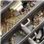 6 Layers Womens Jewellery Boxes Table Top Large Leather Chest Jewelry.