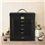 6 Layers Womens Jewellery Boxes Table Top Large Leather Chest Jewelry.