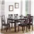 Premium Solid Wood 7-Piece Dining Set – Elegant Table & 6 Chairs