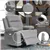 Heated Power Lift Recliner Chair with Massage & Remote