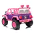 12V Electric Kids Ride On Truck Jeep Style Pink