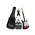 Glen Burton Electric Stratocaster Guitar Package Amp Bag Strap & More
