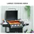Outdoor Propane Grill with Storage - Black