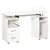 Computer Desk with Storage - White
