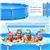 Round Above Ground Pool Set - Blue