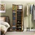 Mirror Jewelry Cabinet - Rustic Brown