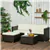 Patio Corner Sofa Set - Cream White