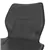 2 Set Dining Chair Set, PU Leather Chairs with Metal Legs (Grey)