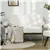 Beige Two-Seater Couch Plush Cushioning & Durable Wooden Feet