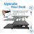 Adjustable Sit-Stand Desk Riser, 35' Wide Surface
