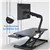 Adjustable Sit-Stand Desk Riser, 35' Wide Surface