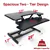 Adjustable Sit-Stand Desk Riser, 33' Wide Surface