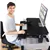 Adjustable Sit-Stand Desk Riser, 33' Wide Surface