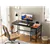 40-Inch Office Desk with Two Fabric Drawers for Bedroom, Home & Office