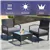 3-Piece Outdoor Lounge Set - Gray