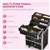 Portable Professional Cosmetic Aluminum Rolling Makeup Train Case