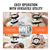 TheraVibe Pro Set – Chiropractic Massage Gun &Red Light Therapy Belt