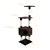 iPet 51“ Inch Cat Tree Condo Scratching Post Cat Furniture Pet House C