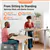 IMGadgets Electric Standing Desk with 35' Sit-Stand Desk Riser