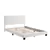 Boucle Fabric Bed - Queen/Beige