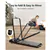 AIRHOT Folding Walking Pad with Handlebar, 4-in-1 Treadmill - 12.2km/h