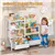 Montessori Bookcase & Toy Storage with 2 Storage Bins for Kids Room