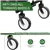Foldable Utility Wagon with 220lbs Capacity, Metal Frame, 360° Wheels