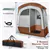 2 Rooms Oversize Privacy Shower Tent